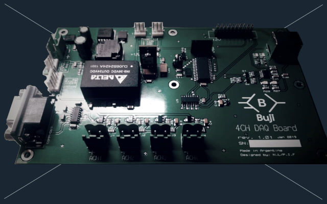 Placa Buji 4CH DAQ